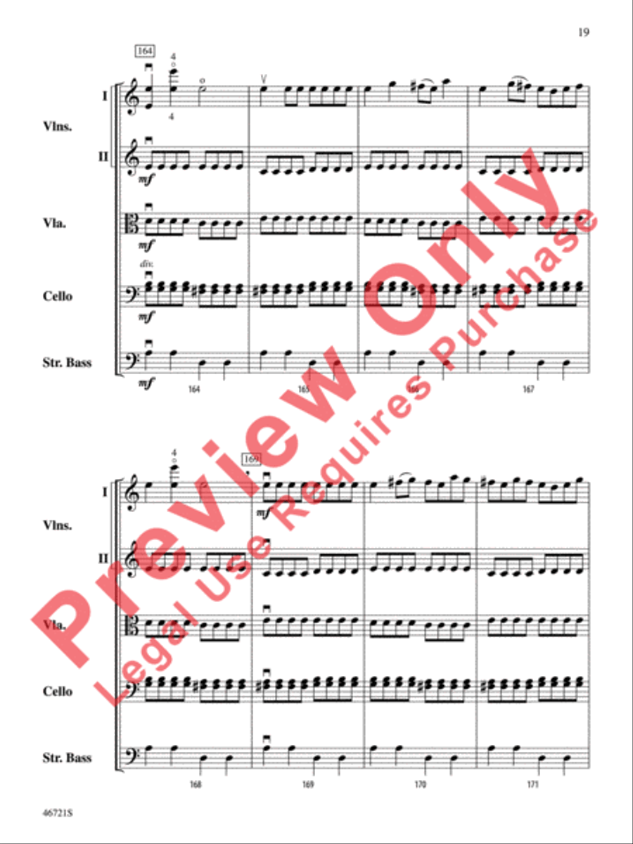 Petrushka String Orchestra scores gallery preview page 20