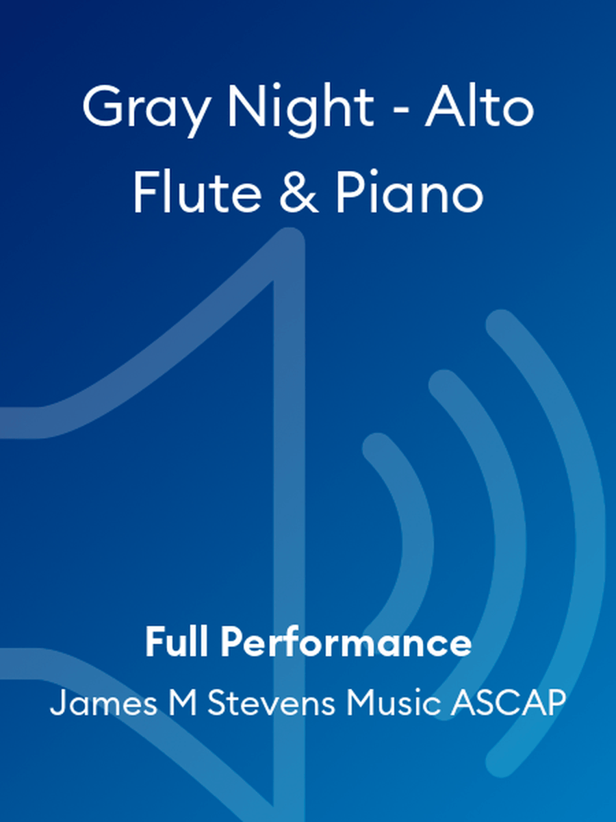 Gray Night - Alto Flute & Piano