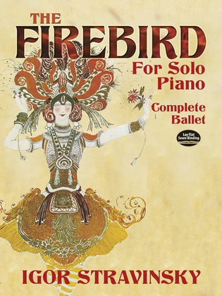 Book cover for Stravinsky - The Firebird For Solo Piano