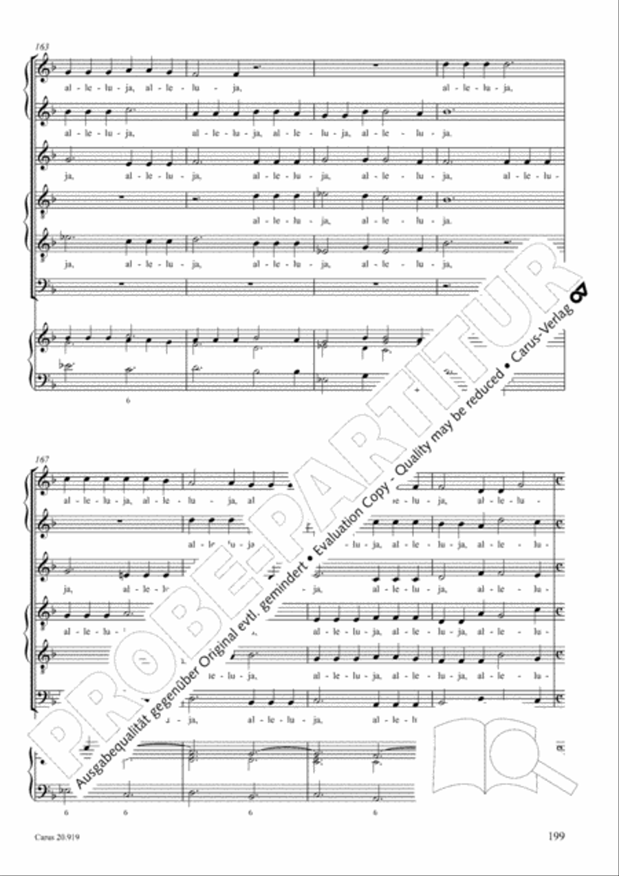 Opera varia I. Works with 1-7 parts (Complete edition, vol. 19) [Werke mit 1-7 obligaten Stimmen] Score scores gallery preview page 256