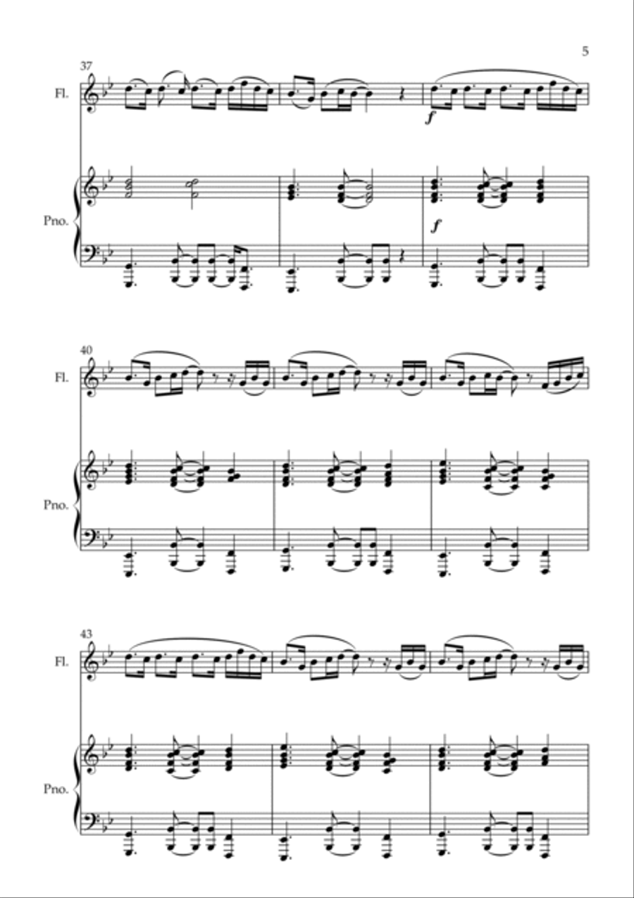 See You Again Flute Solo scores gallery preview page 5