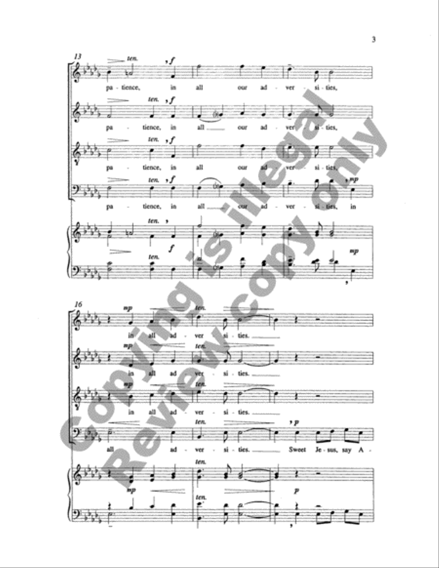 O Lord, Increase Our Faith 4-Part scores gallery preview page 8