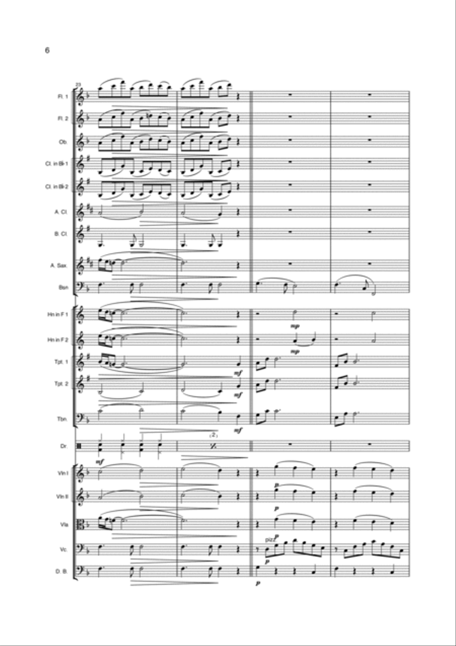 Ben Full Orchestra scores gallery preview page 6