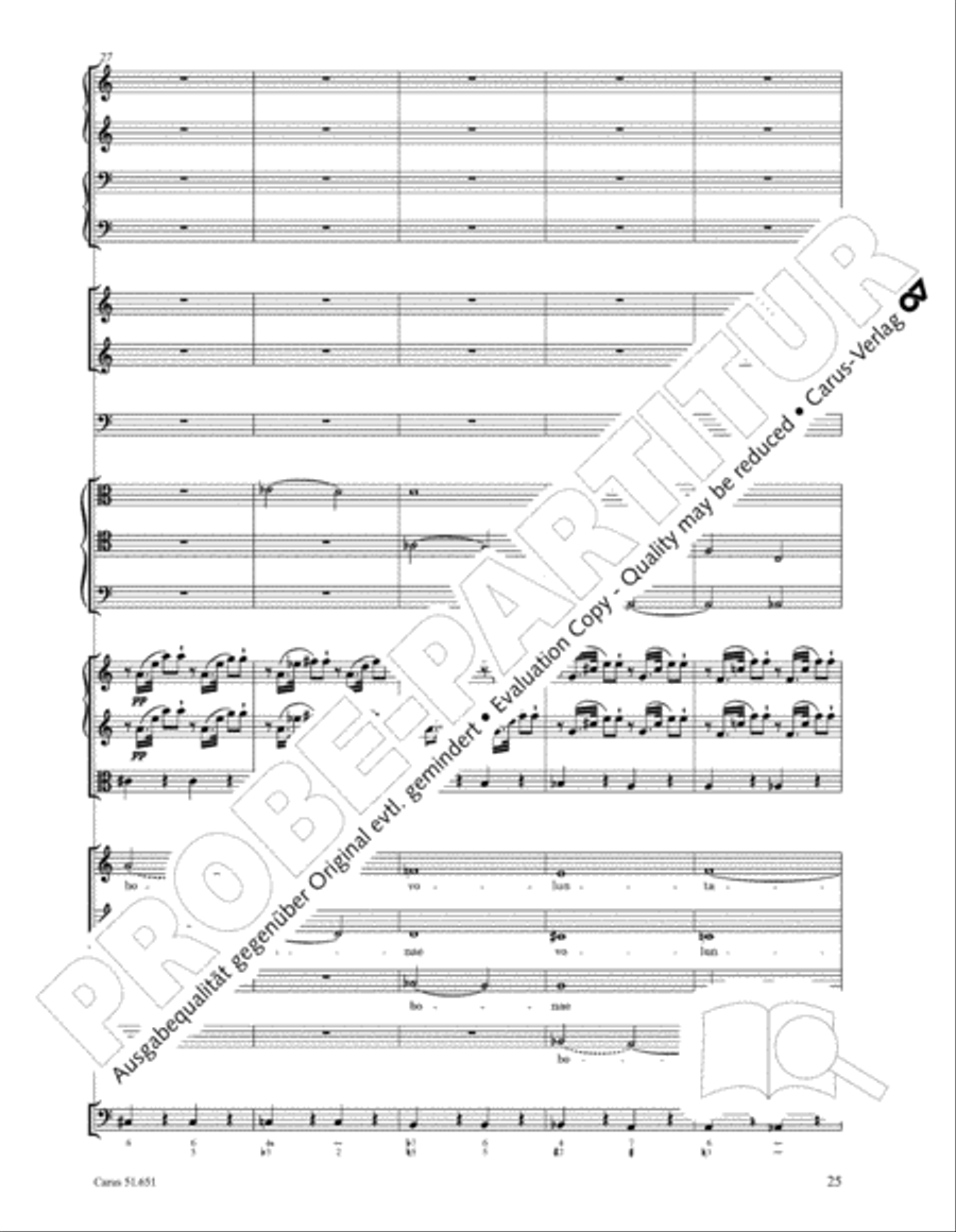 C Minor Mass, K. 427 (Missa in c KV 427) 4-Part scores gallery preview page 41