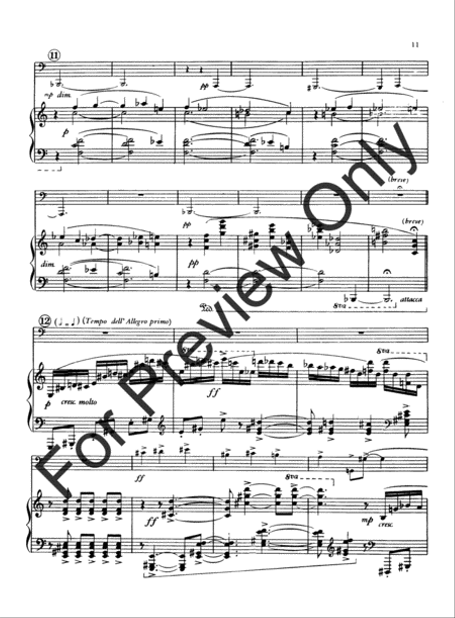 Sonata Concertante Trombone scores gallery preview page 12