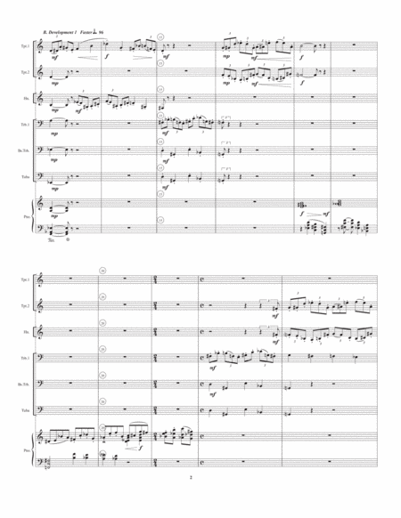 Chaconne for Brass Quintet and Piano