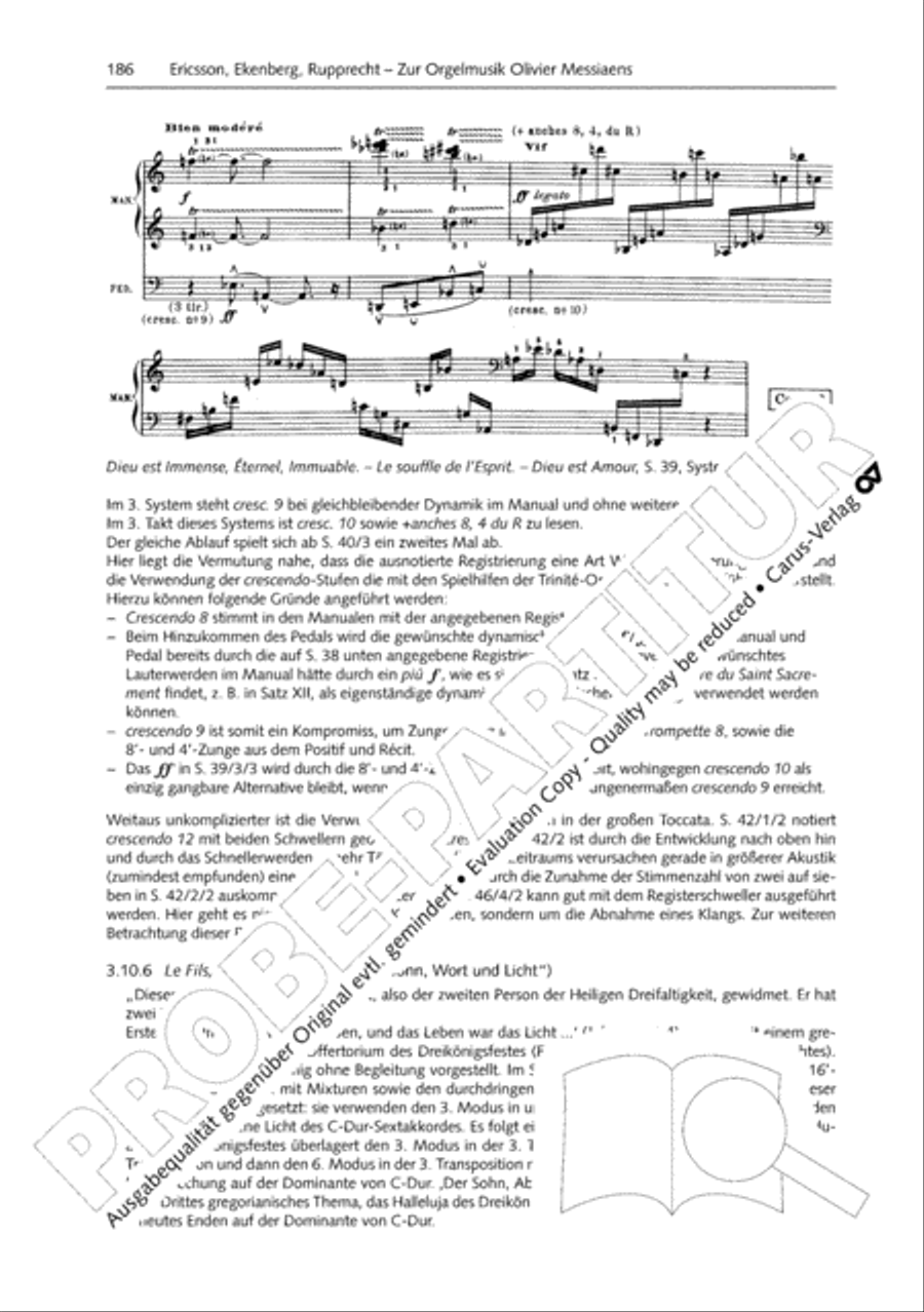 Orgelschule zur historischen Auffuhrungspraxis Organ Solo scores gallery preview page 187