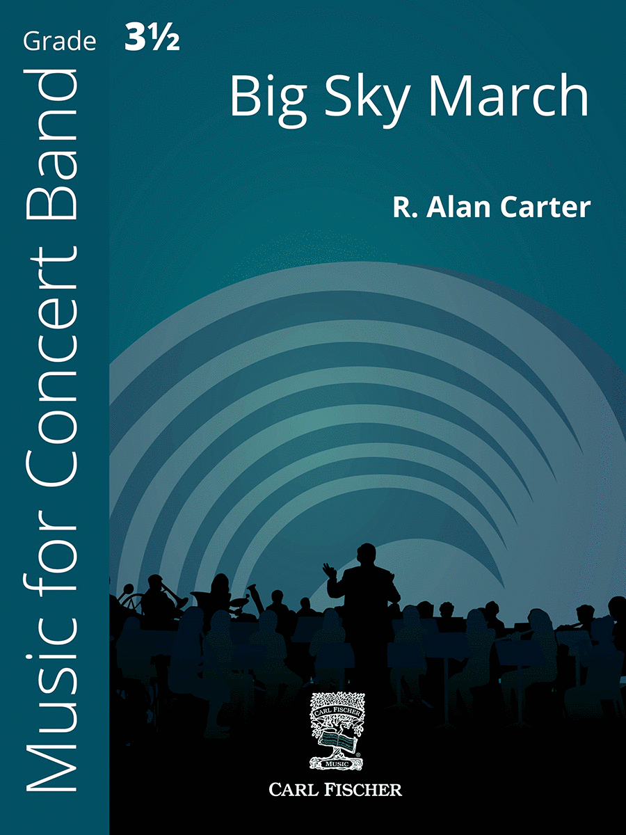 Big Sky March Concert Band scores gallery preview page 1