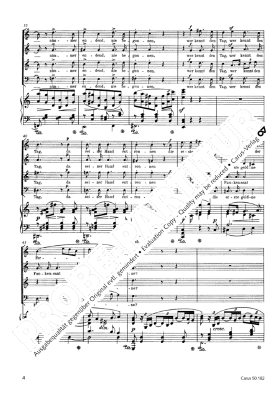 Vom Goldenen Horn 4-Part scores gallery preview page 7