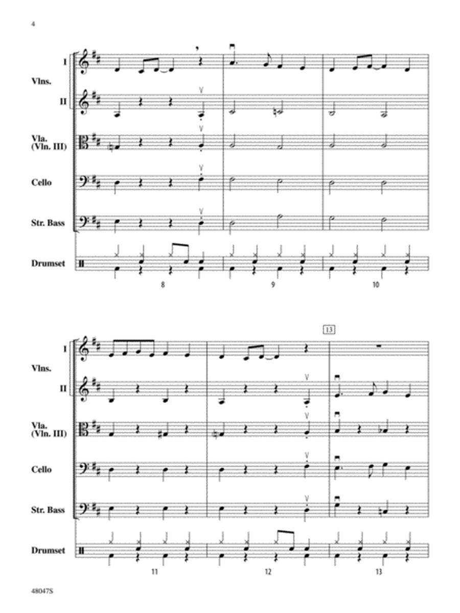 Have a Swingin' Merry Christmas: Score