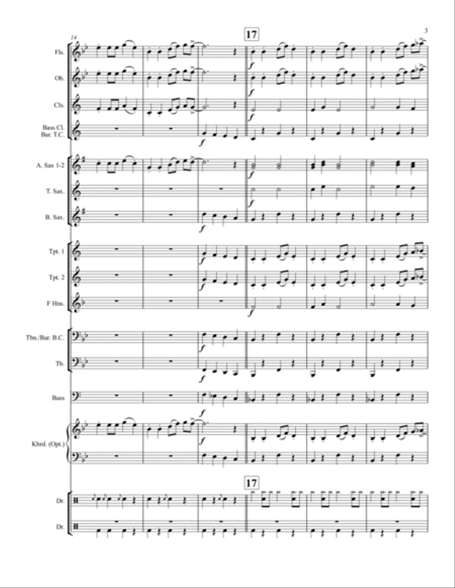 We've Got that Swing Thing Concert Band scores gallery preview page 4
