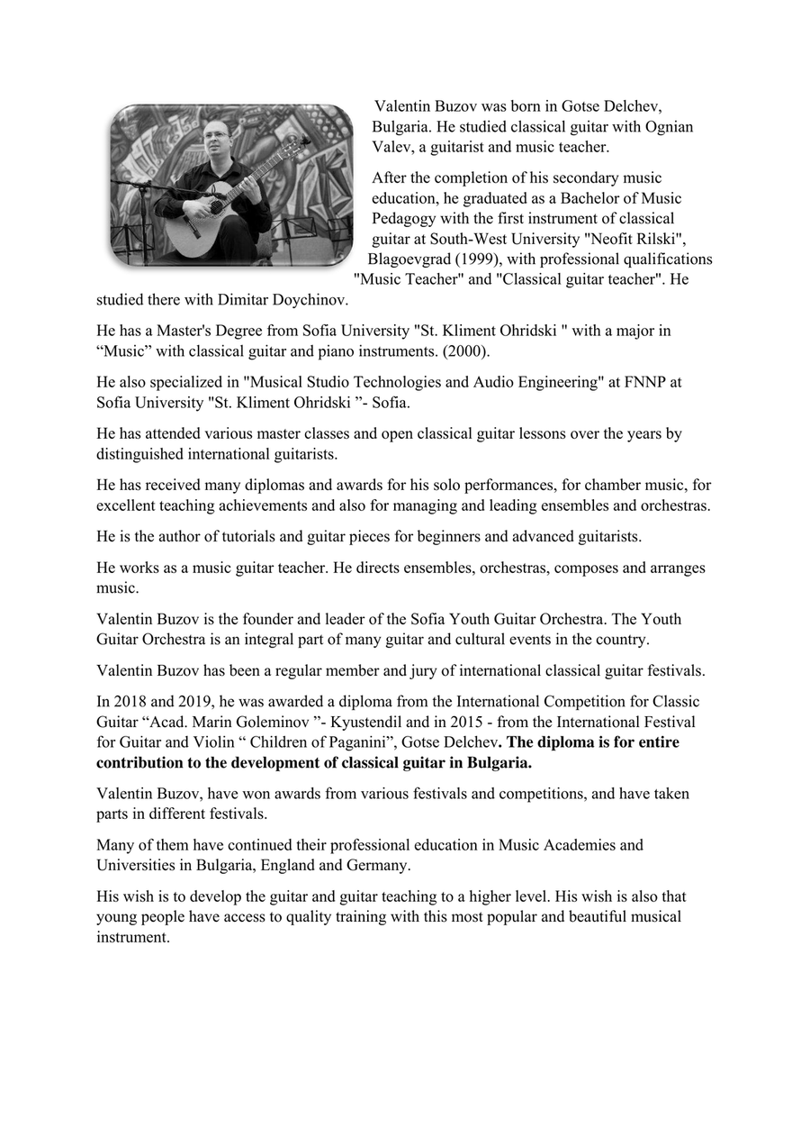 SPRING BREATH - Classical Guitar duet Acoustic Guitar scores gallery preview page 4