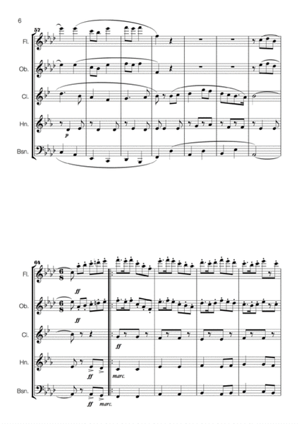 Williams - English Folk Song Suite - Complete (arr. for Wind Quintet) image number null