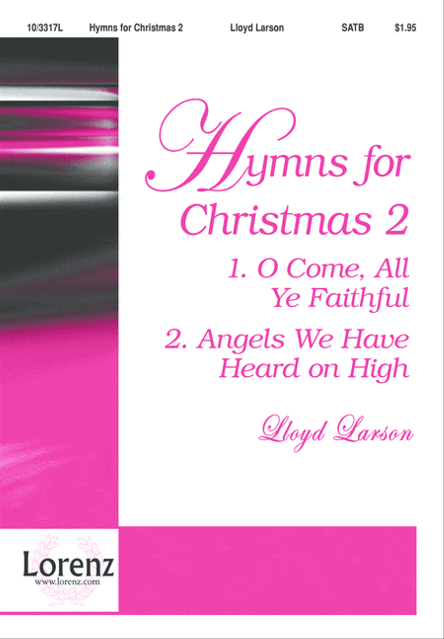 Hymns for Christmas 2 4-Part scores gallery preview page 2