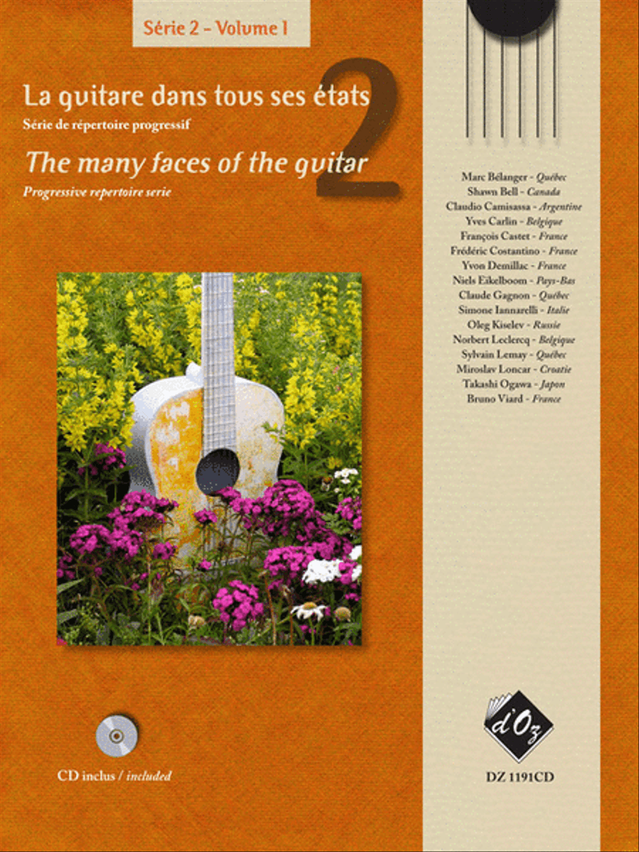 La guitare dans tous ses états, Série 2, vol. 1 (CD incl.) Classical Guitar scores gallery preview page 1