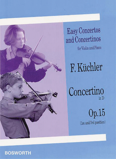 Concertino In D Op. 15 (Violin/Piano)