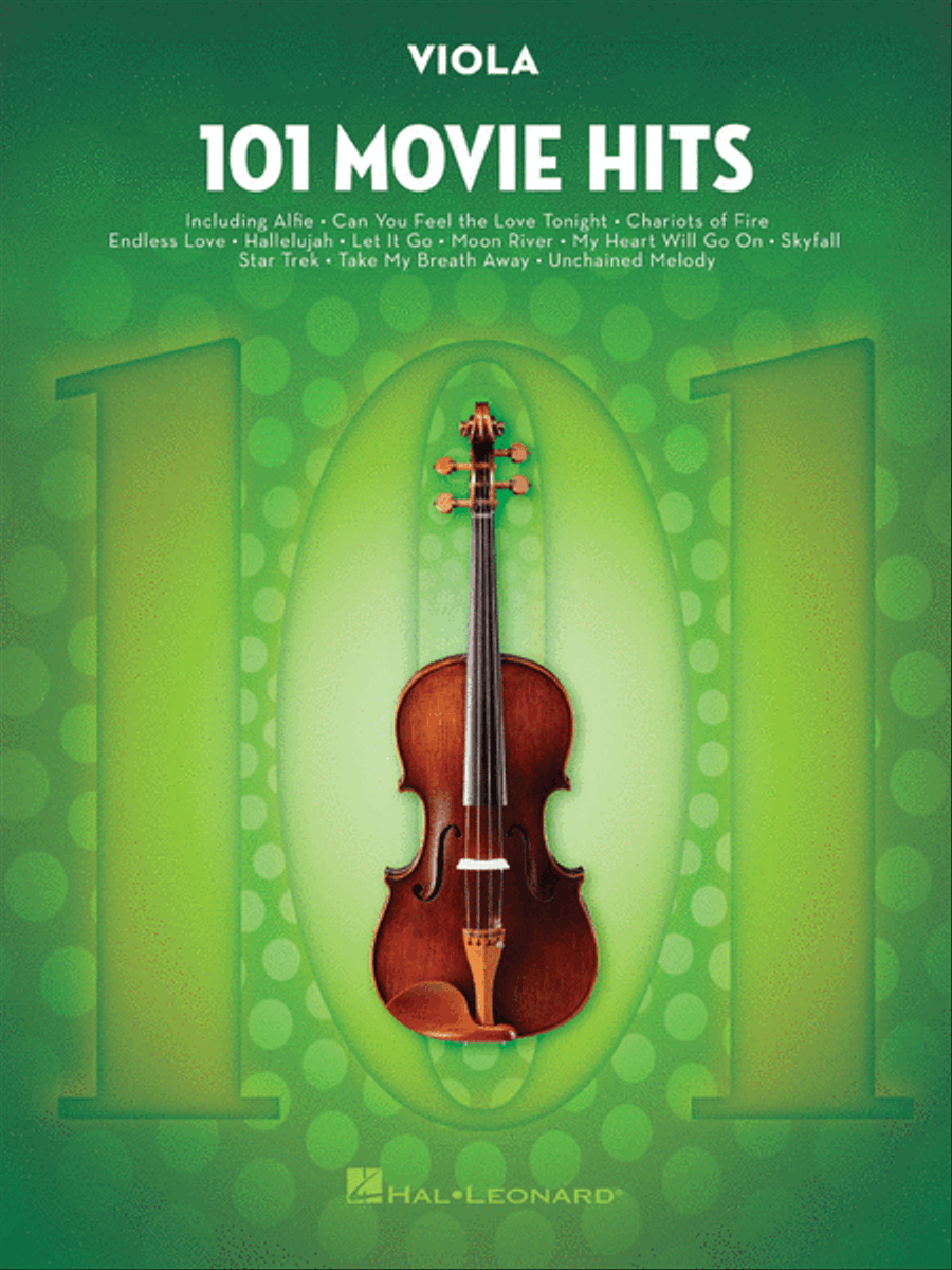 101 Movie Hits for Viola 101 Movie Hits for Viola Viola Solo scores gallery preview page 1