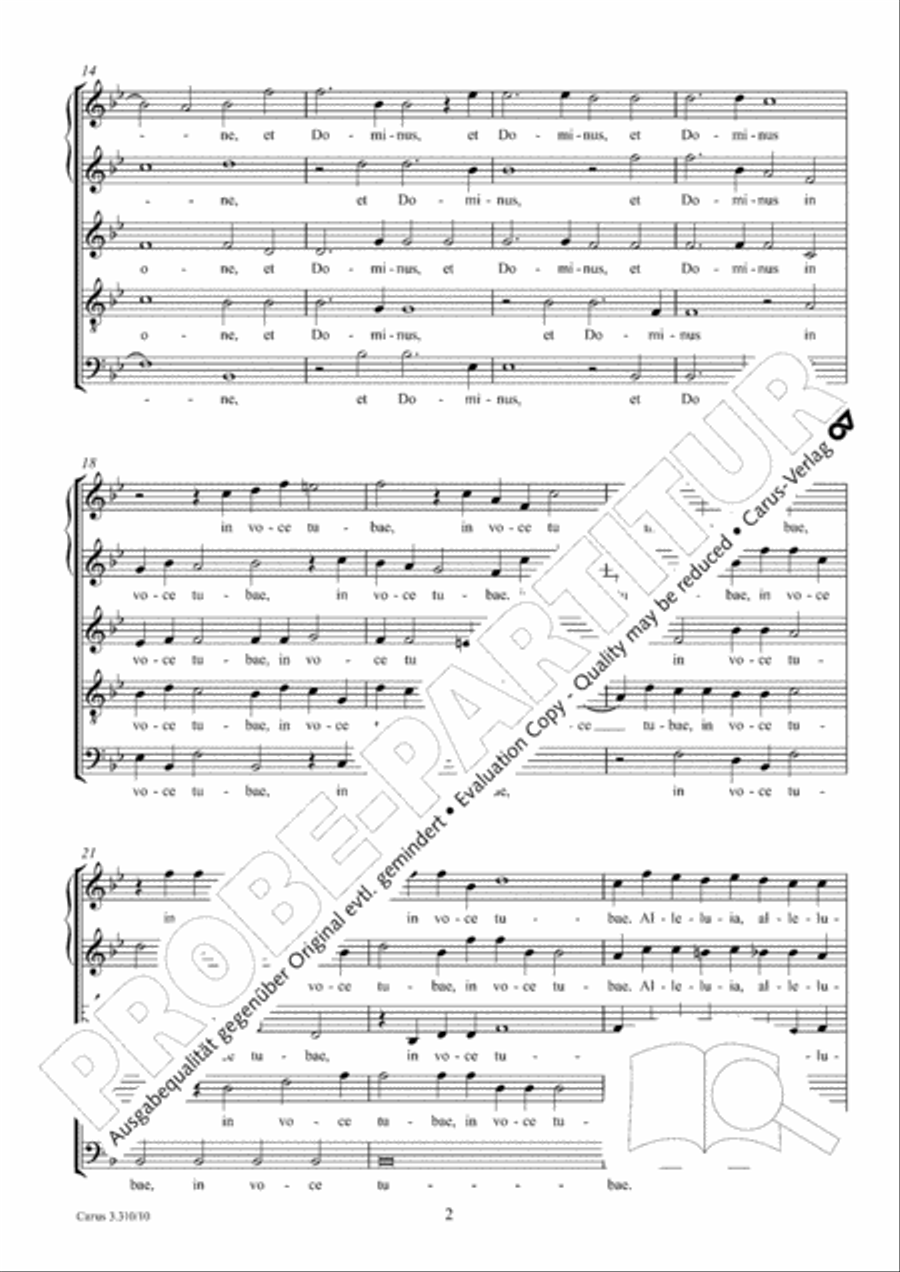 Ascendit Deus Ascendit Deus SSATB scores gallery preview page 3