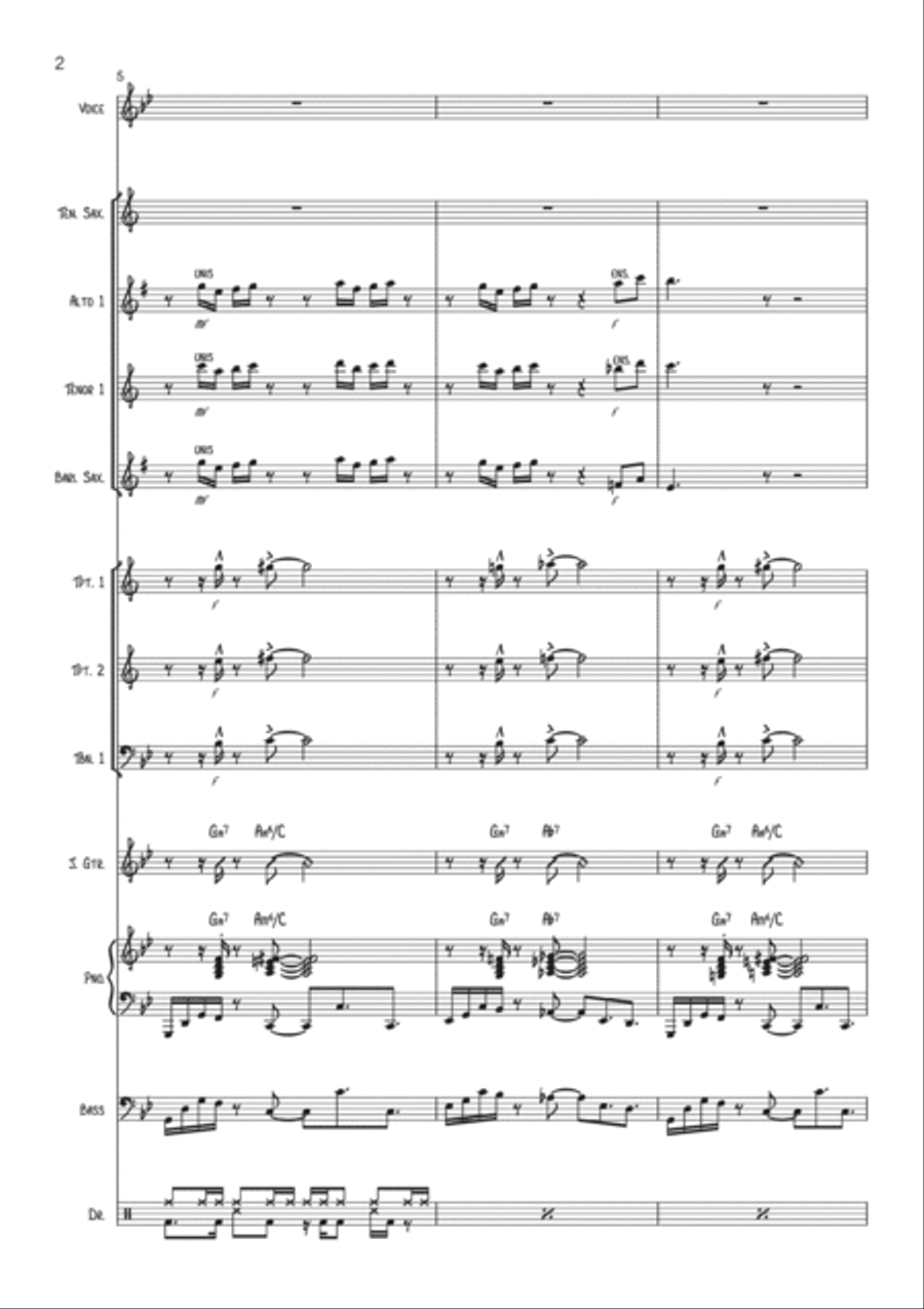 Summertime Jazz Ensemble scores gallery preview page 3