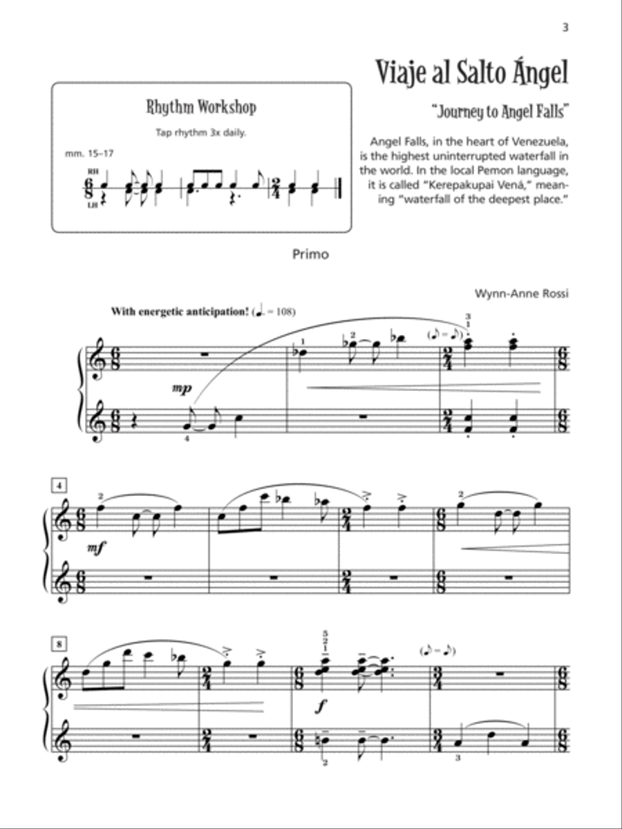 MAosica Latina para Dos, Book 3 Small Ensemble scores gallery preview page 3
