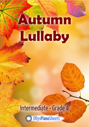 Book cover for Autumn Lullaby - Classical Ballad - Piano Solo