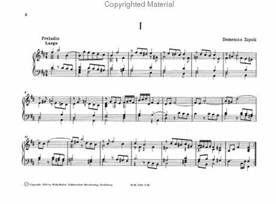 Orgel- und Cembalowerke, Band 2: Cembalowerke (1716)