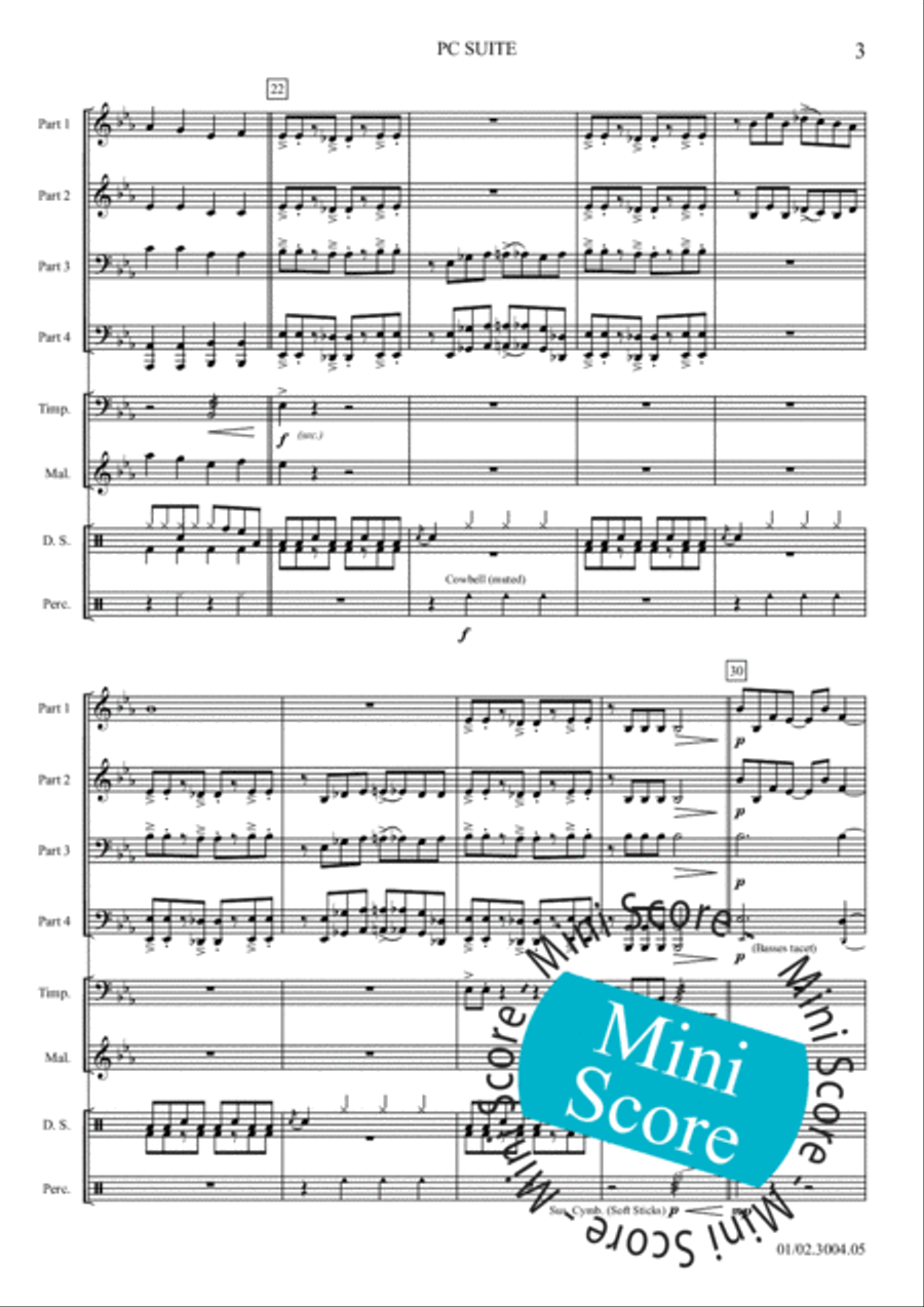 PC Suite PC Suite Brass Band scores gallery preview page 7