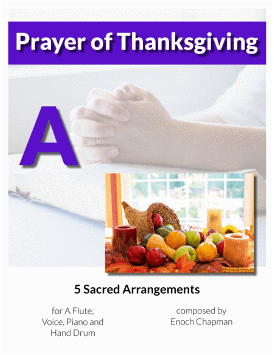 Prayer Of Thanksgiving - For A Flute Flute scores gallery preview page 1