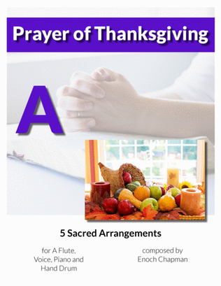 Prayer Of Thanksgiving - For A Flute