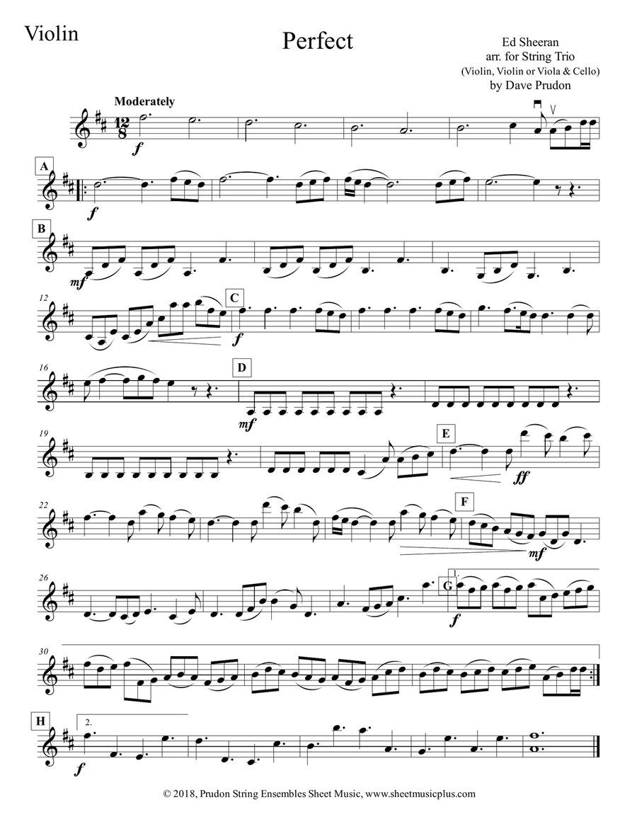 Perfect String Trio scores gallery preview page 4