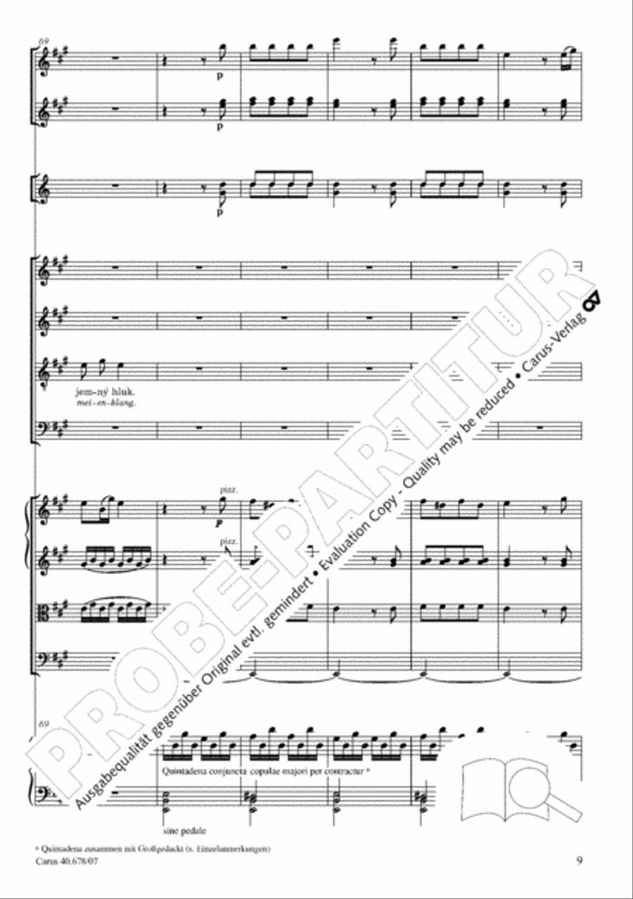 Missa pastoralis bohemica 4-Part scores gallery preview page 22