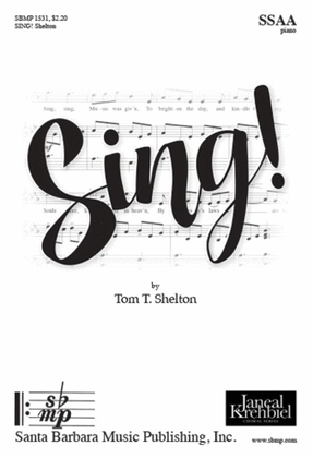 Book cover for Sing! - SSAA Octavo