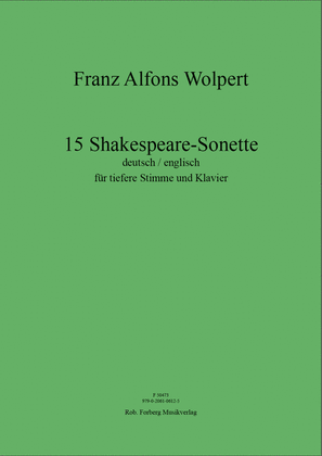 15 Shakespeare‐Sonette