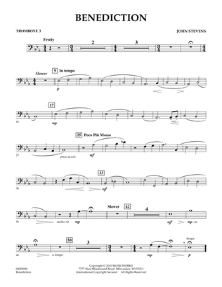 Benediction - Trombone 3