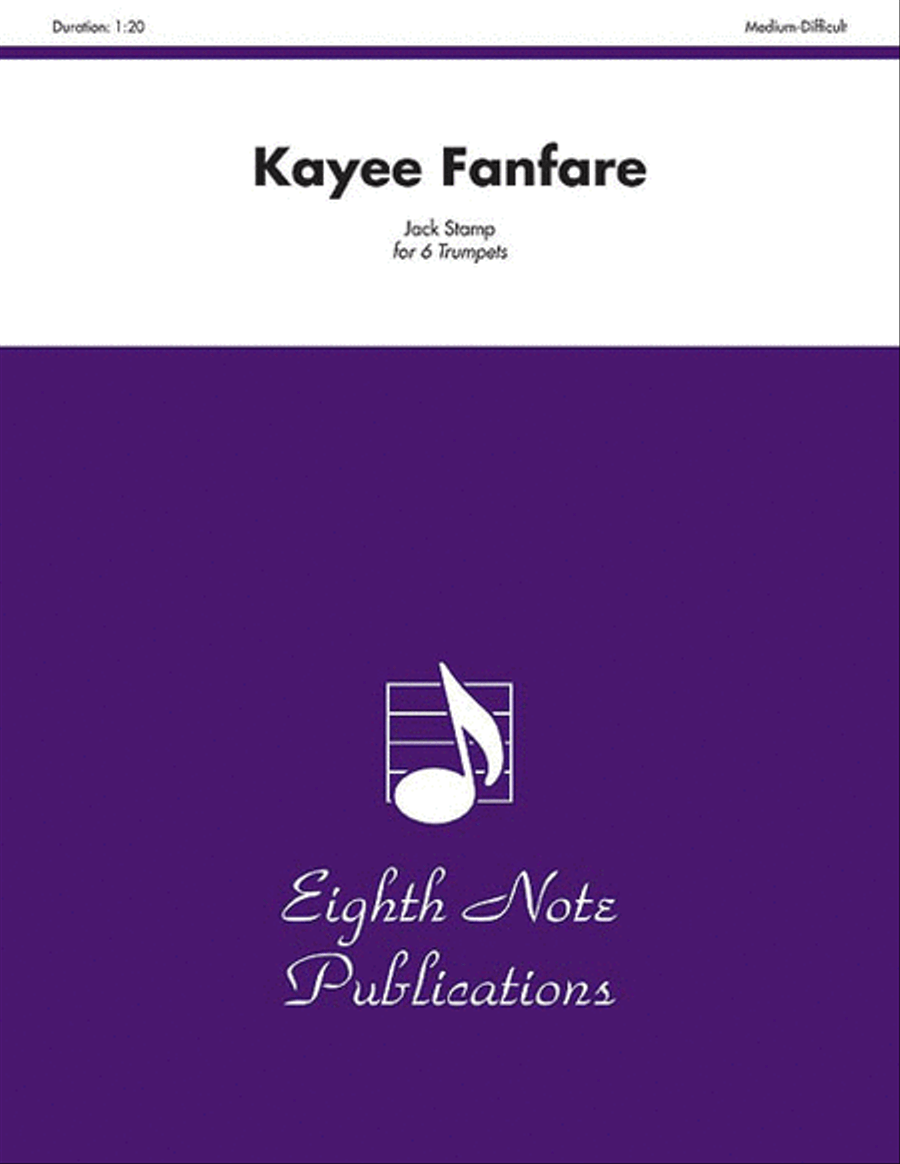 Kayee Fanfare Kayee Fanfare Small Ensemble scores gallery preview page 1