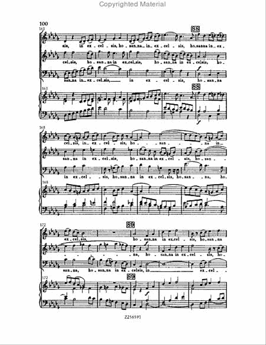 Grande Messe du Morts, H 75 Choir scores gallery preview page 100