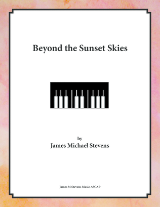 Book cover for Beyond the Sunset Skies