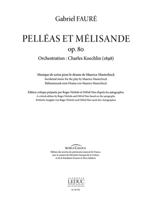 Book cover for Gabriel Faure- Pelleas Et Melisande