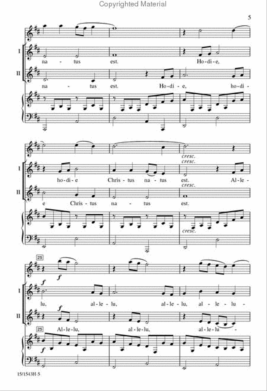 Hodie Canon Hodie Canon 2-Part scores gallery preview page 4