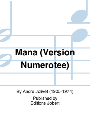 Mana (Version Numerotee)
