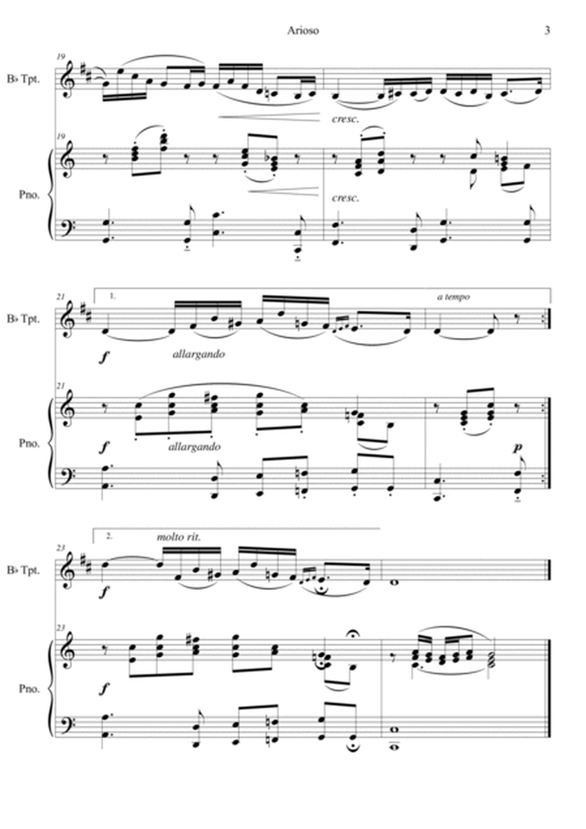 Arioso from Cantata BWV 156 (Adagio) in C image number null