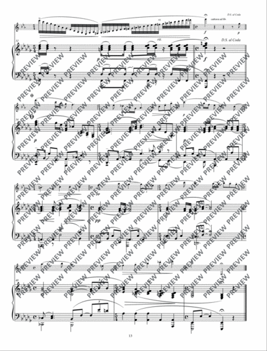 Concerto for Clarinets Concerto for Clarinets Clarinet Solo scores gallery preview page 14