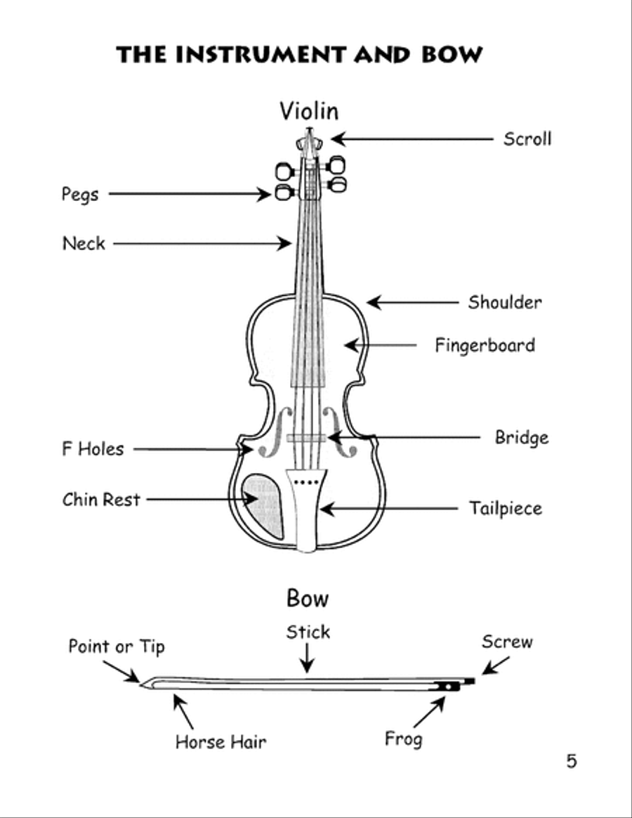 Beginner Violin Theory for Children, Book One Violin Solo scores gallery preview page 6