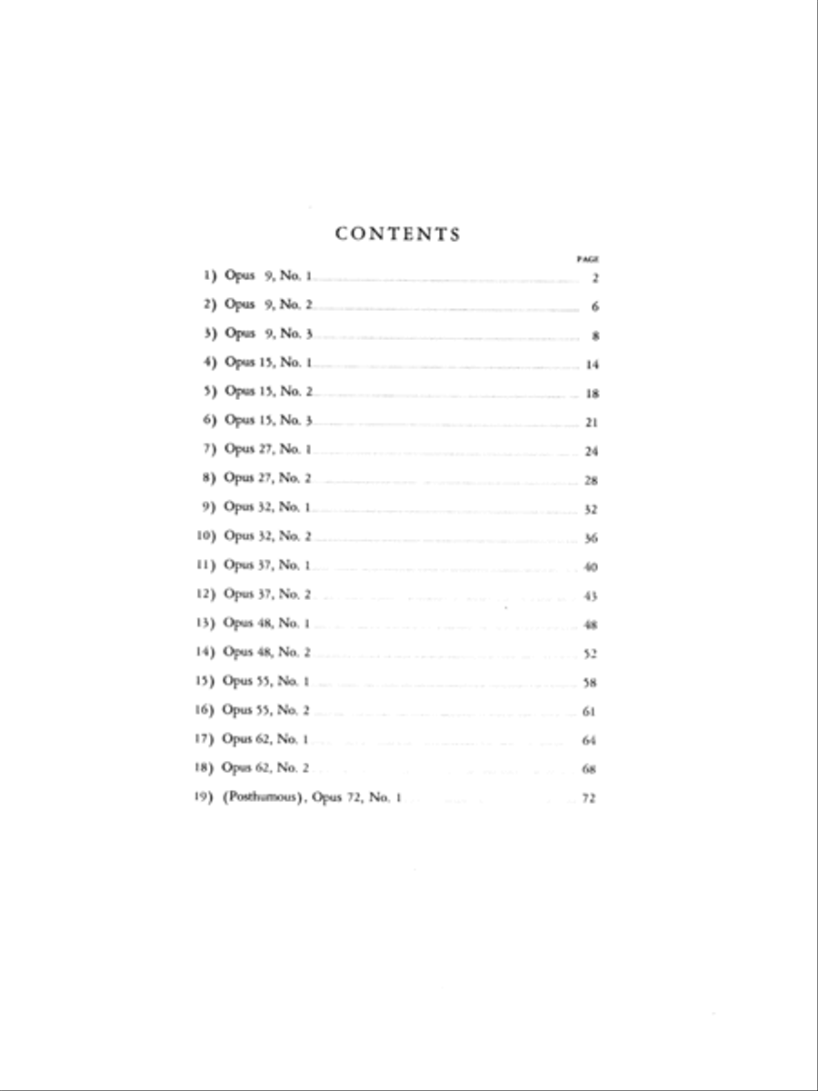 Nineteen Nocturnes Nineteen Nocturnes Piano Solo scores gallery preview page 4
