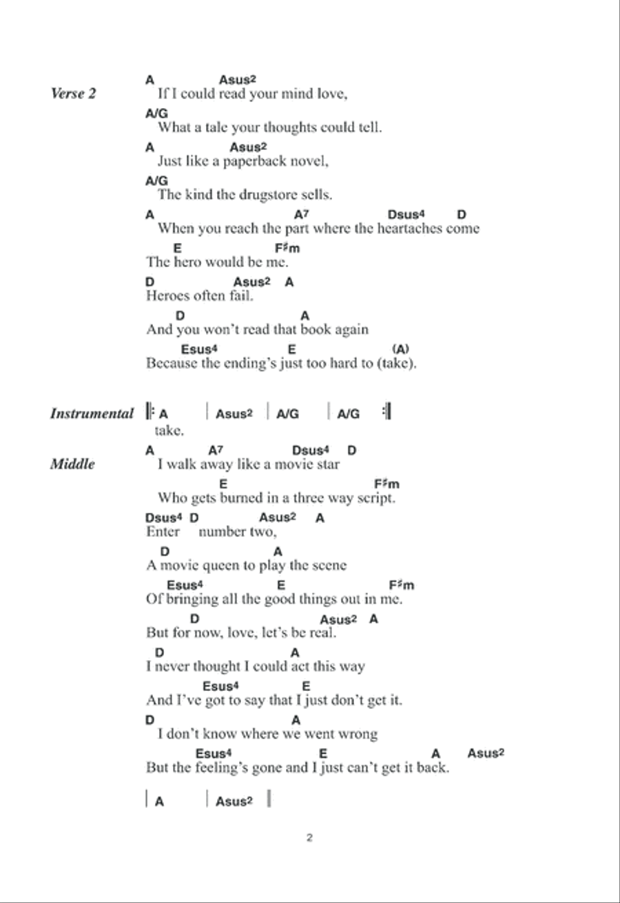 If You Could Read My Mind by Gordon Lightfoot Ukulele Digital Sheet Music Sheet Music Plus