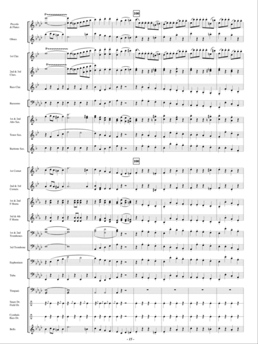 E Pluribus Unum E Pluribus Unum Concert Band scores gallery preview page 14