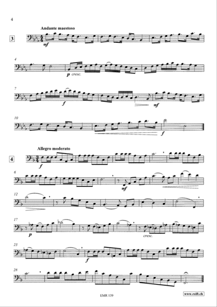 Technical & Melodic Studies Vol. 4 Trombone scores gallery preview page 4