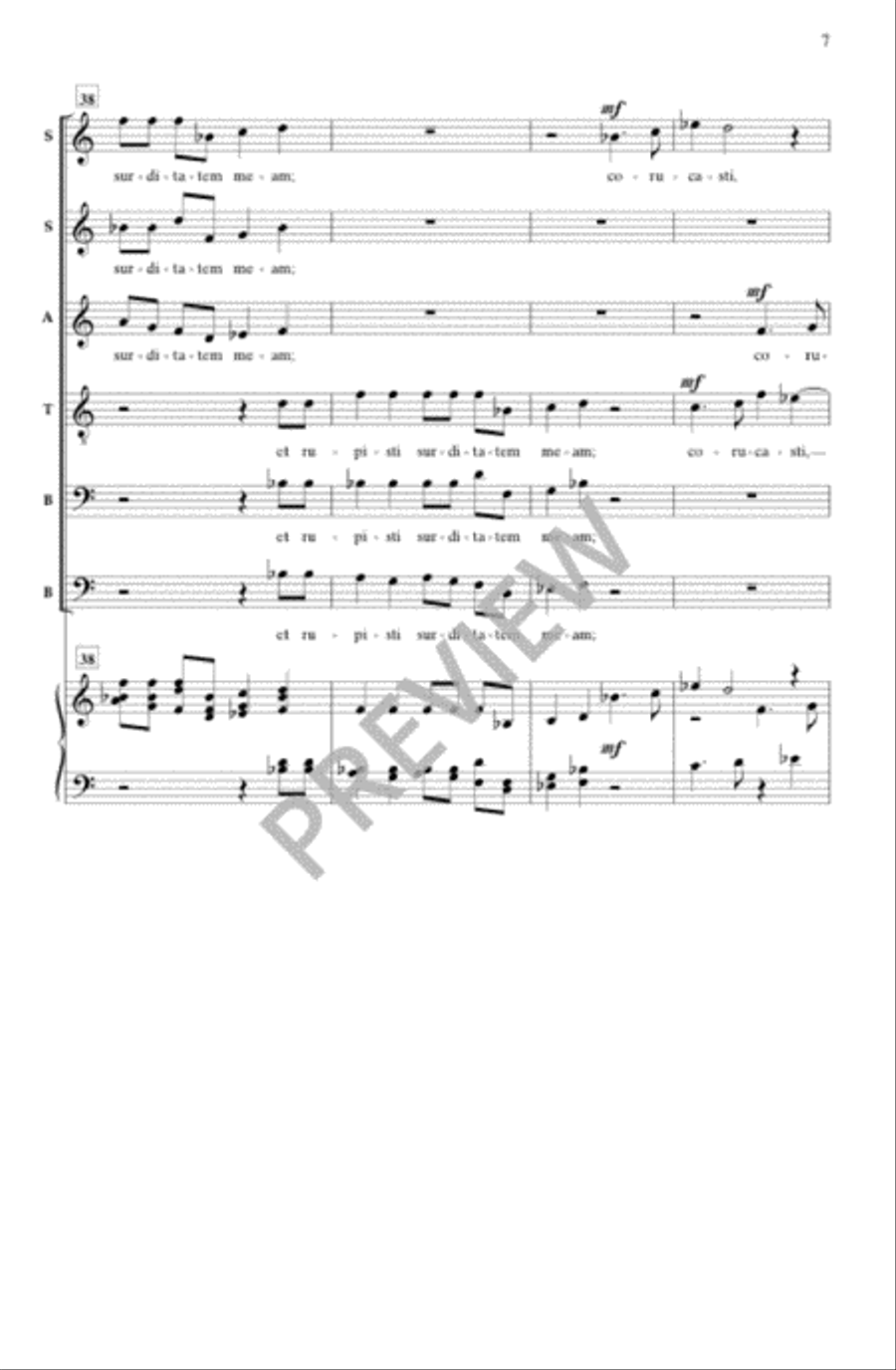 Sero te amavi Divisi scores gallery preview page 6