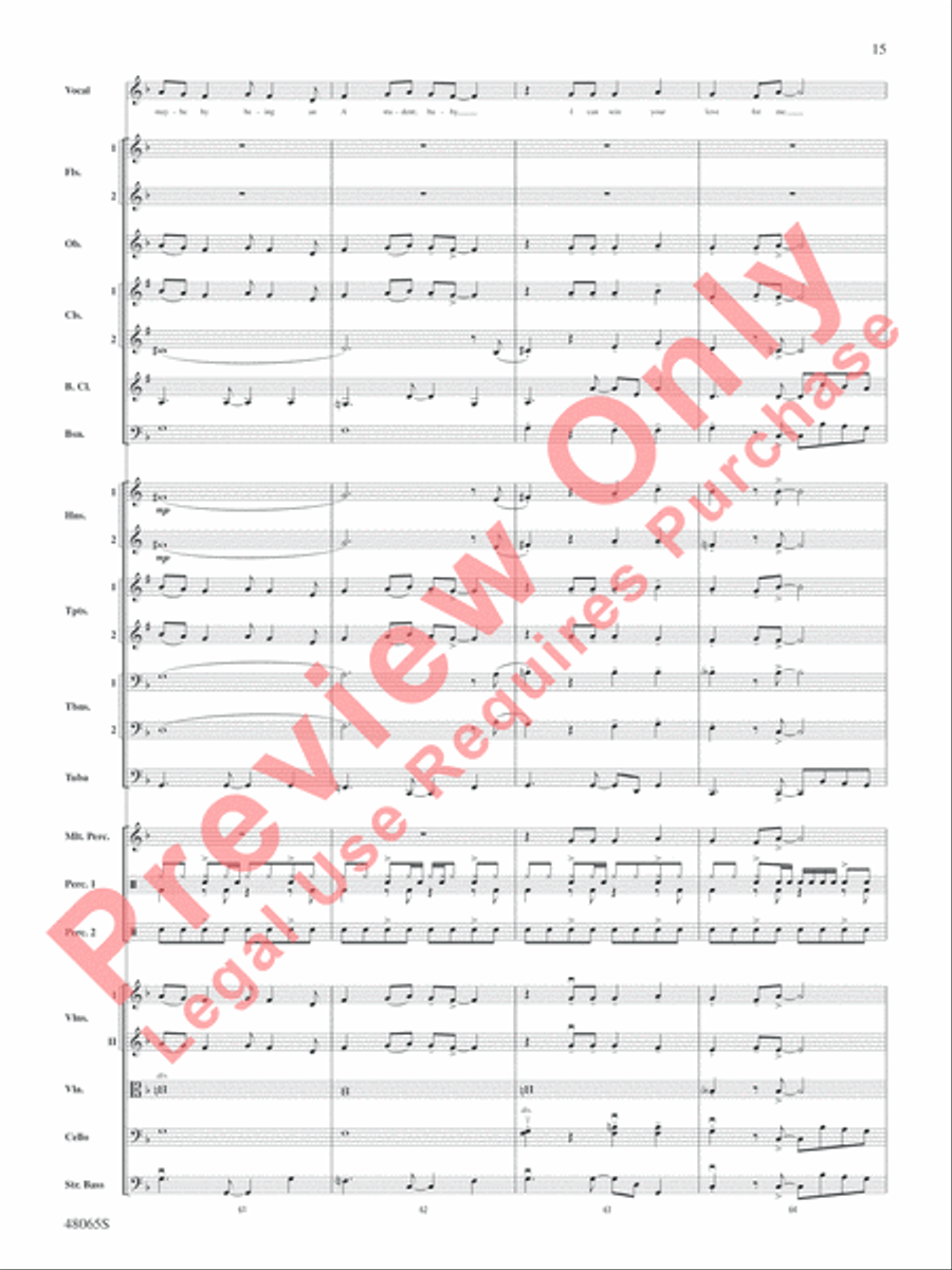 Wonderful Worlds Full Orchestra scores gallery preview page 16