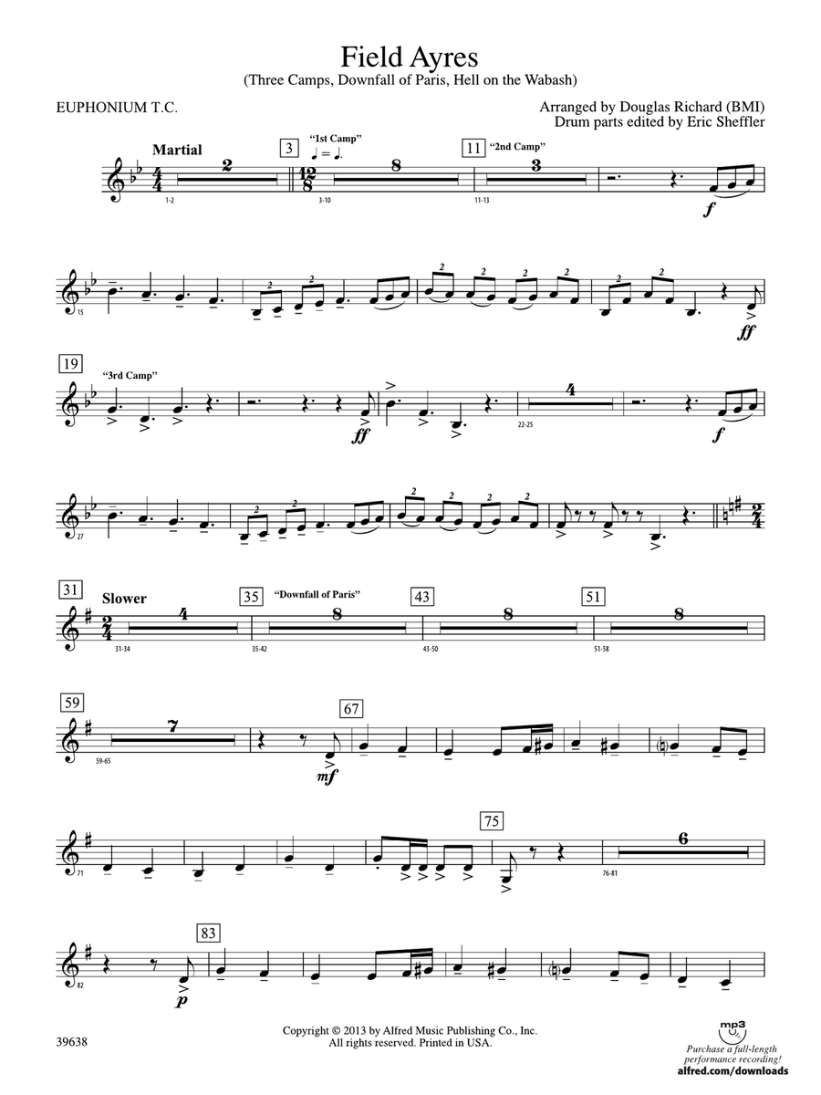 Field Ayres: Baritone T.C.